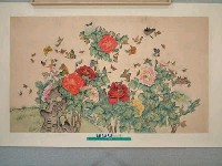 藏品(彩色牡丹花)的圖片